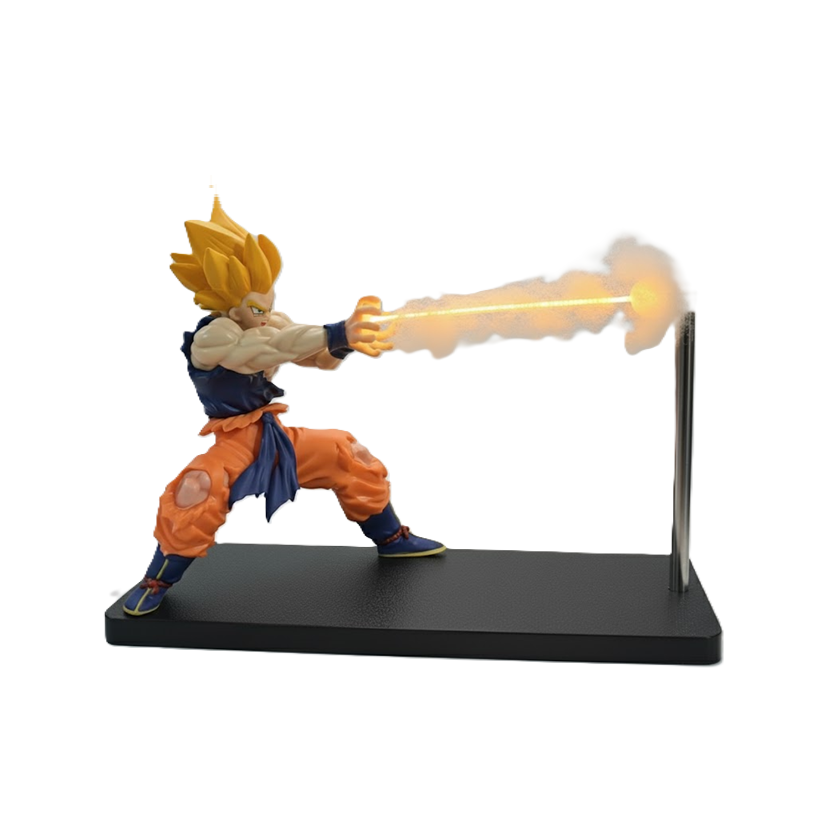 New Model Dragon Ball Super Saiyan Magnetic Light Beam Figurine