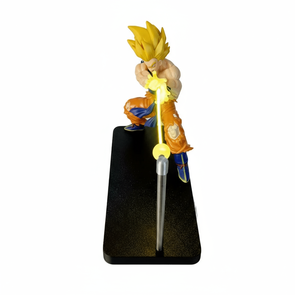 New Model Dragon Ball Super Saiyan Magnetic Light Beam Figurine