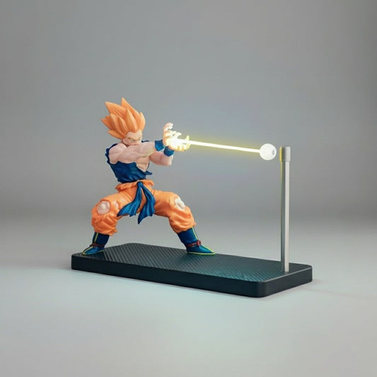 New Model Dragon Ball Super Saiyan Magnetic Light Beam Figurine