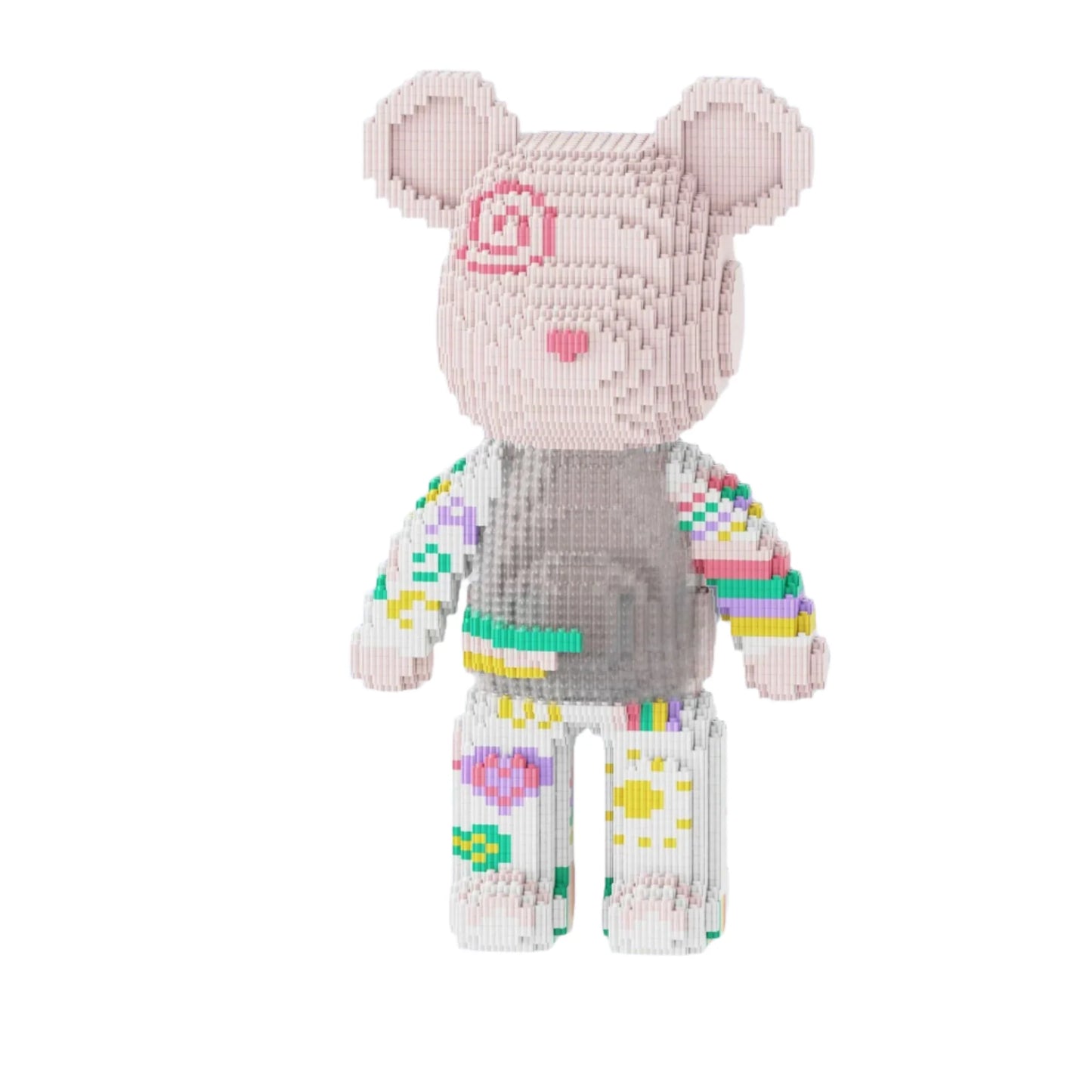 3688 Piece Oversized Bear Character DIY Gift Model - Building Blocks Set