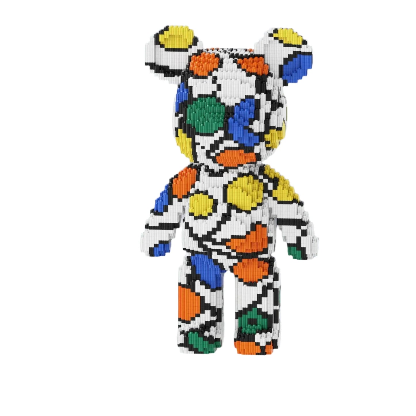 3688 Piece Oversized Bear Character DIY Gift Model - Building Blocks Set