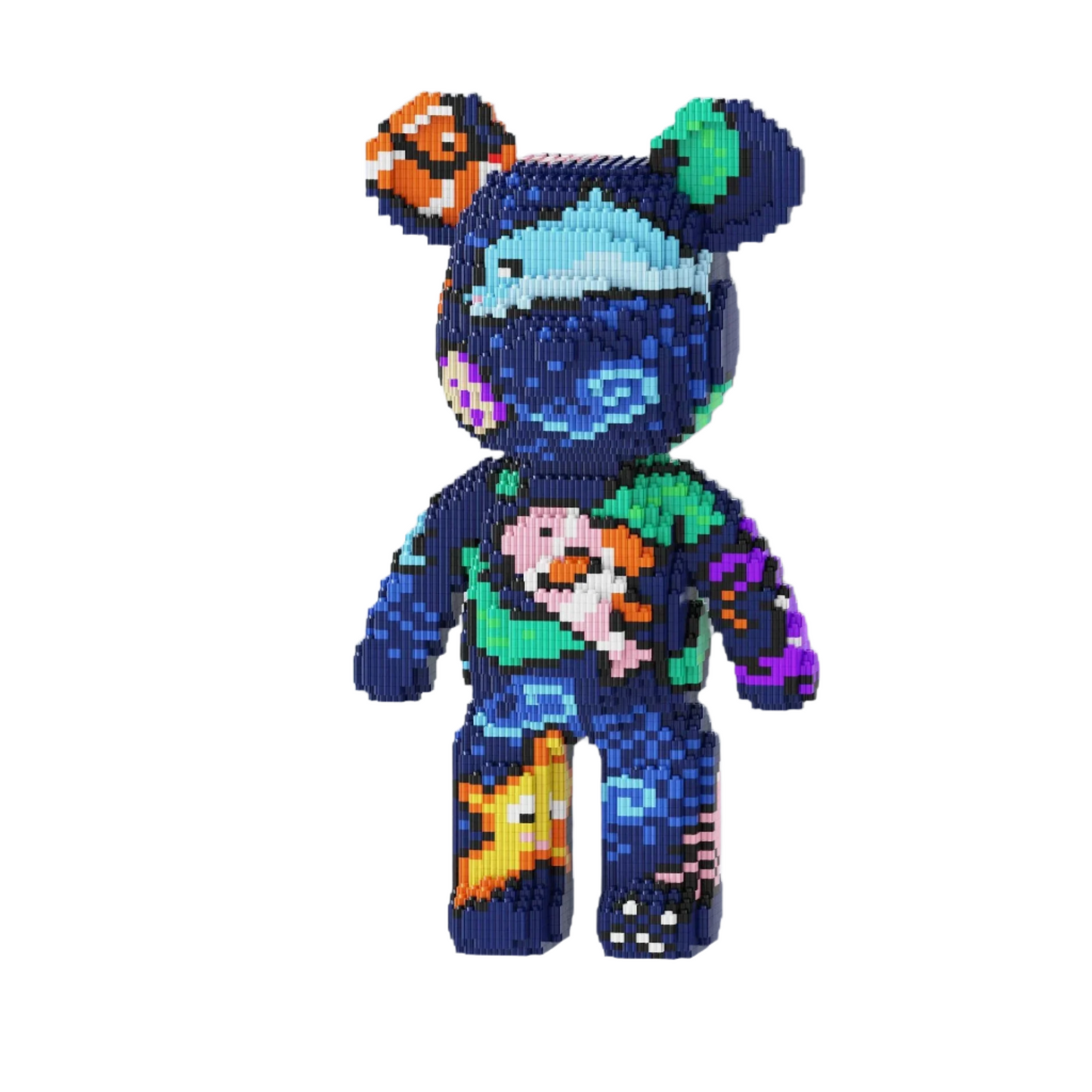 3688 Piece Oversized Bear Character DIY Gift Model - Building Blocks Set