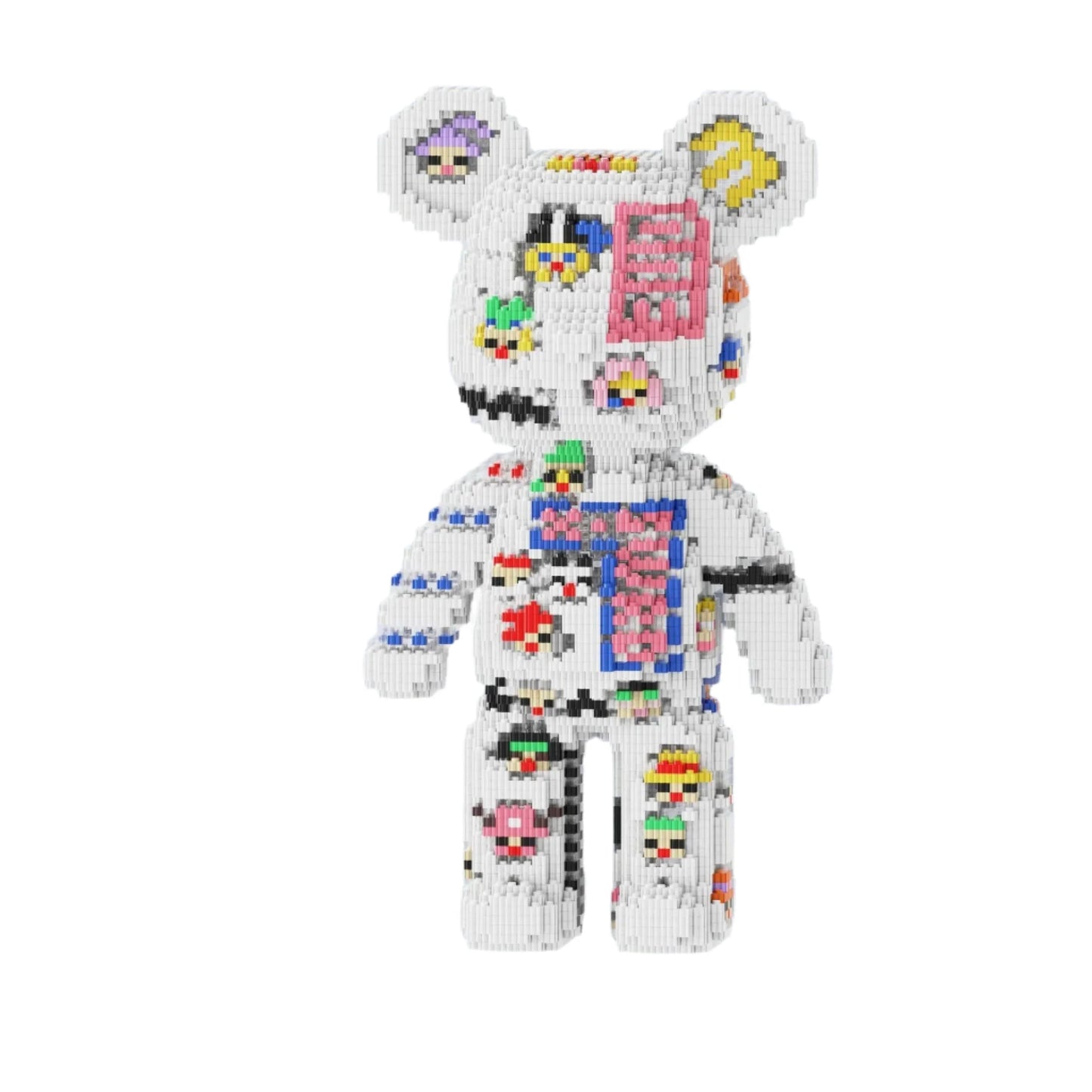 3688 Piece Oversized Bear Character DIY Gift Model - Building Blocks Set