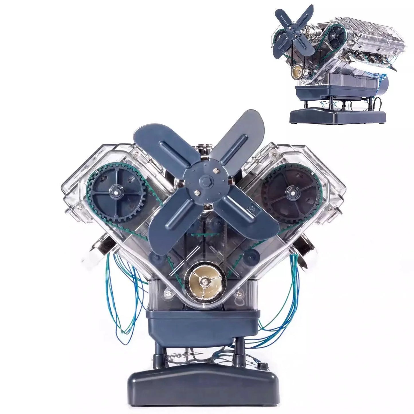 DIY Mini V8 Engine Model Kit Working Miniature Motor