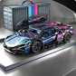 Remote Control Building Blocks Racing Car Kit - Lamborgini FK937 1:14 Scale Technical Model RC Supercar