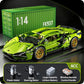 Remote Control Building Blocks Racing Car Kit - Lamborgini FK937 1:14 Scale Technical Model RC Supercar