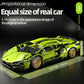 Remote Control Building Blocks Racing Car Kit - Lamborgini FK937 1:14 Scale Technical Model RC Supercar