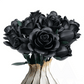 Eternal Black Rose Bouquet Building Blocks