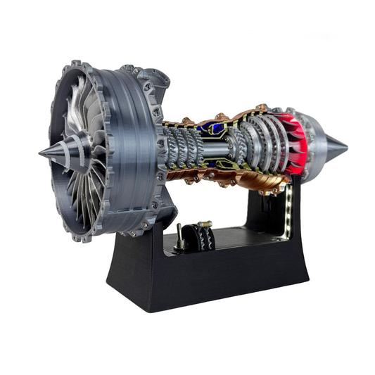 Professional Turbofan Engine (25cm / 10in) flagship version Diy Kits